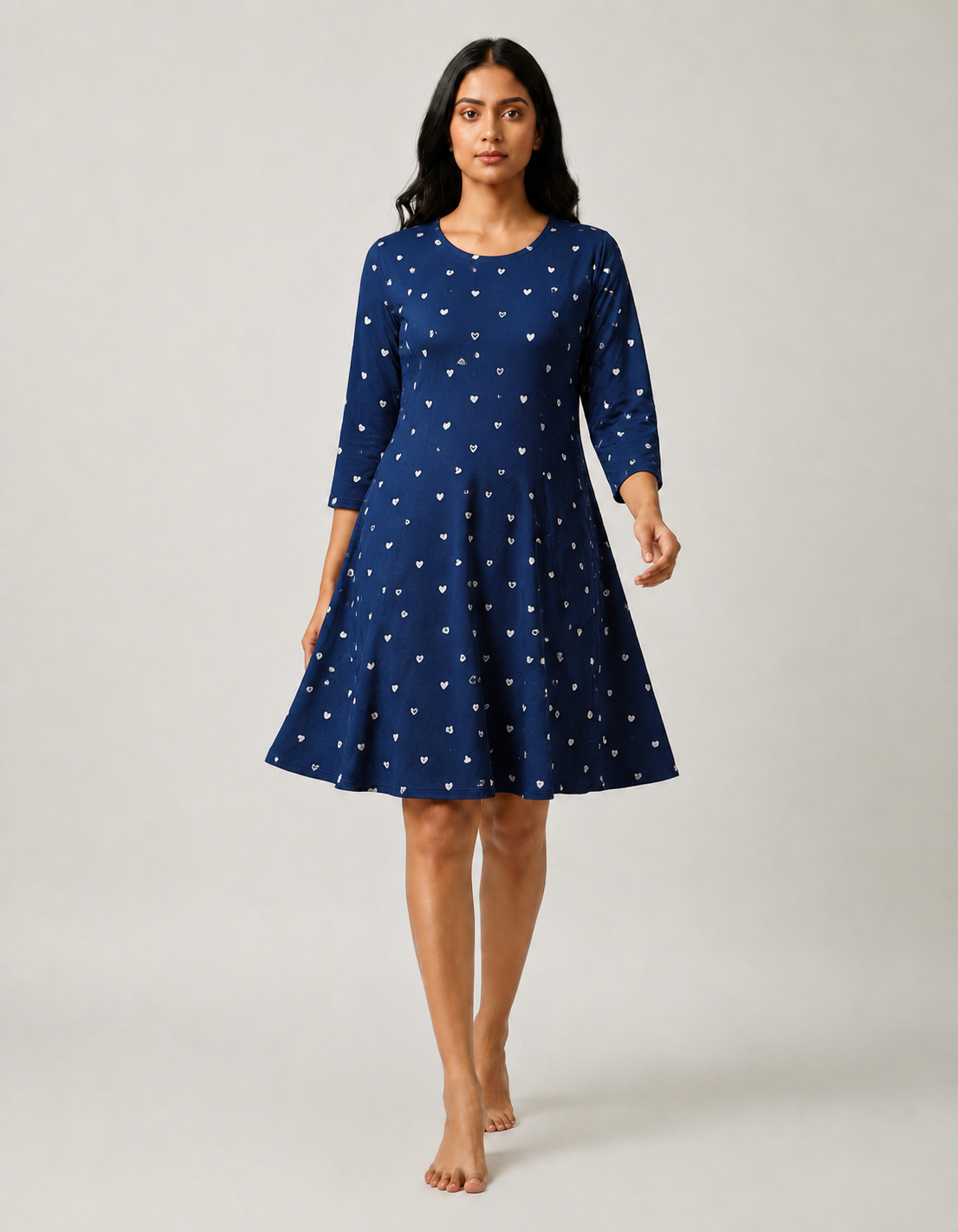 Navy Aline Mini MAXI