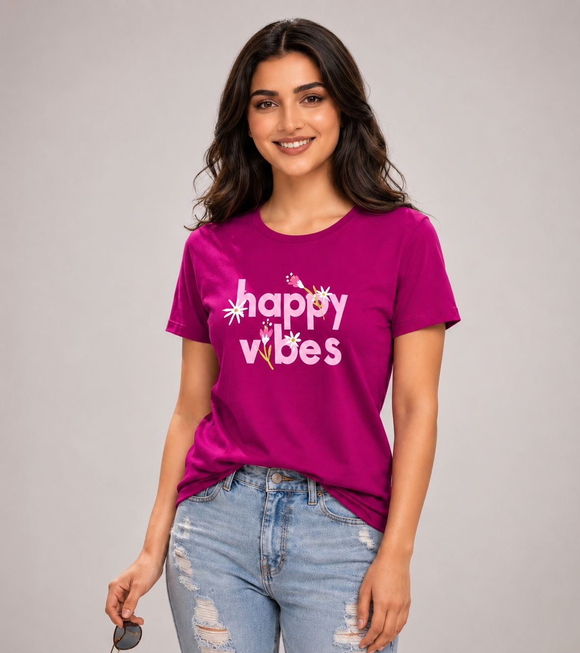 Solid T shirt