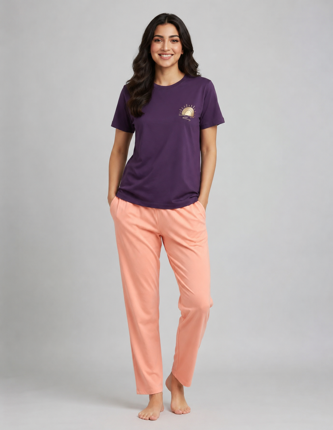 Solid Pyjama set