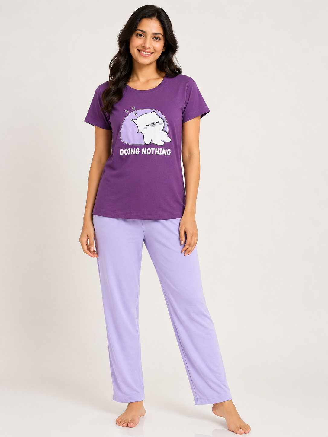 Solid Pyjama set