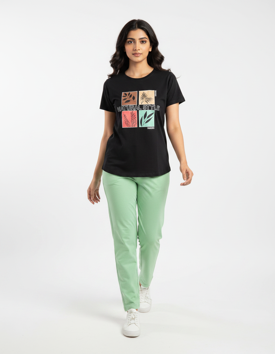 Solid Pyjama set