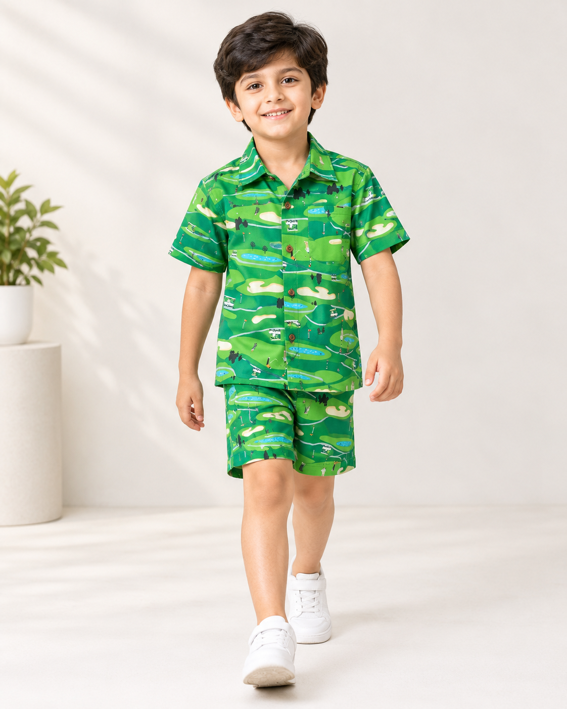 SHIRT AND SHORTS SET