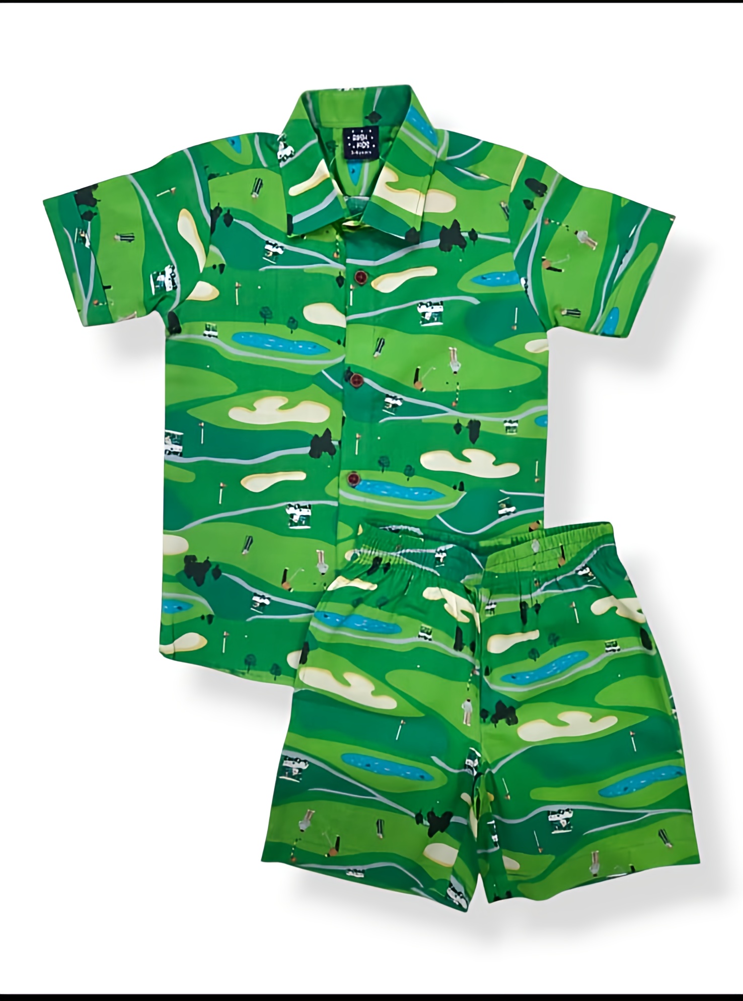 SHIRT AND SHORTS SET - View 2