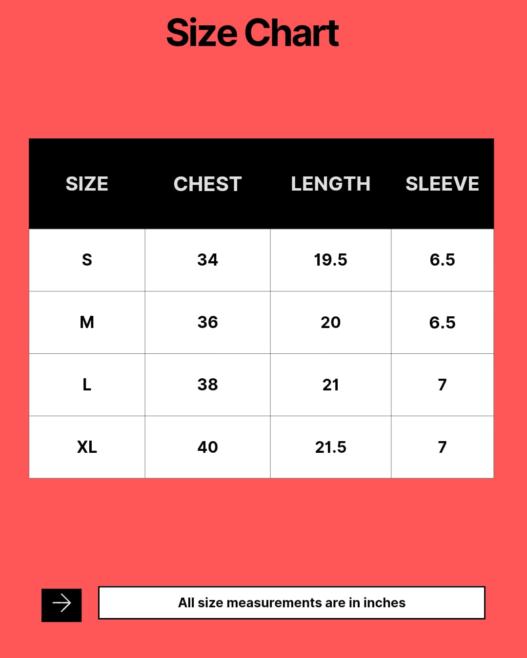 Size Chart Image 1