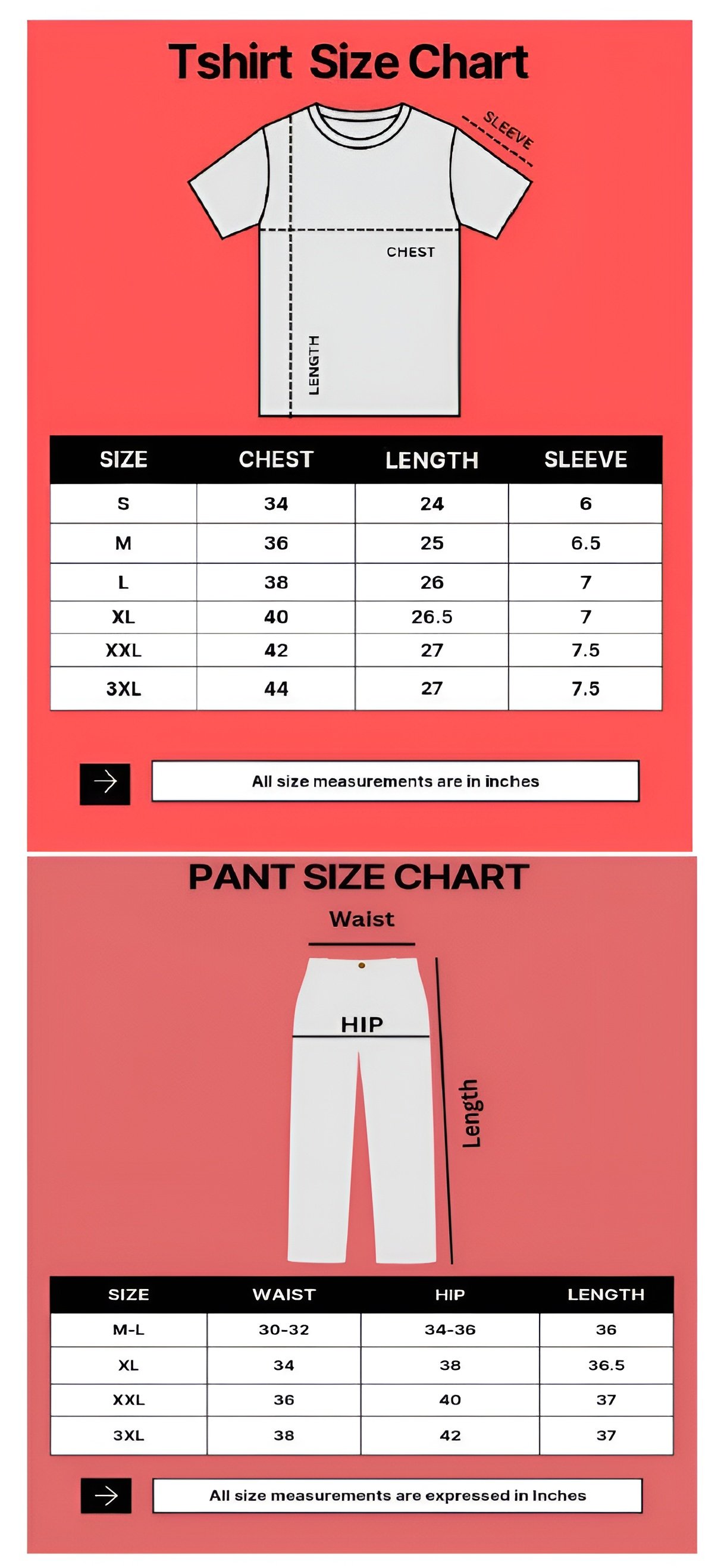 Size Chart Image 1