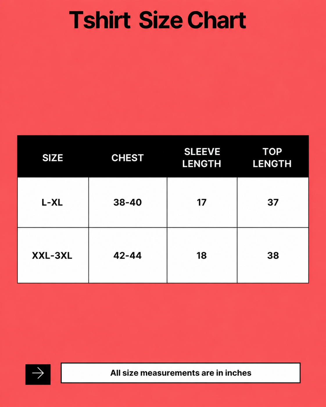 Size Chart Image 1